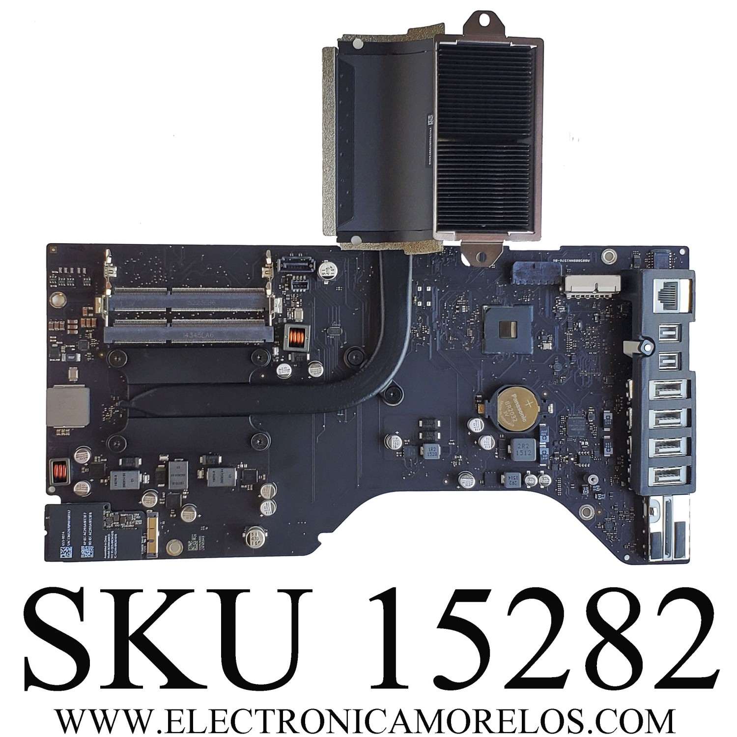 TARJETA MADRE PARA COMPUTADORA  APPLE IMAC / NUMERO DE PARTE A005008NN1576-06 / C02529300 / CON PROCESADOR  2.7GHZ. QUAD-CORE INTEL core i5 /  LNFM59A9 / MODELO A1418 21,5'' (2013)	